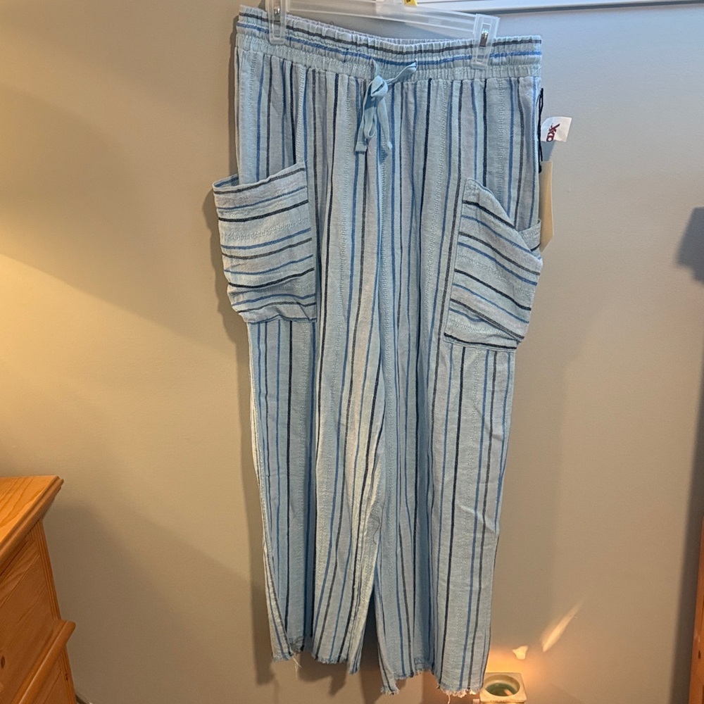 Striped Blue Lounge Pants